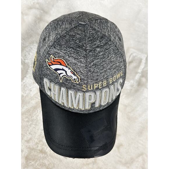 New Era 9Forty Denver Broncos NFL Super bowl Champions 50 Hat Cap Adjustable - Picture 3 of 9